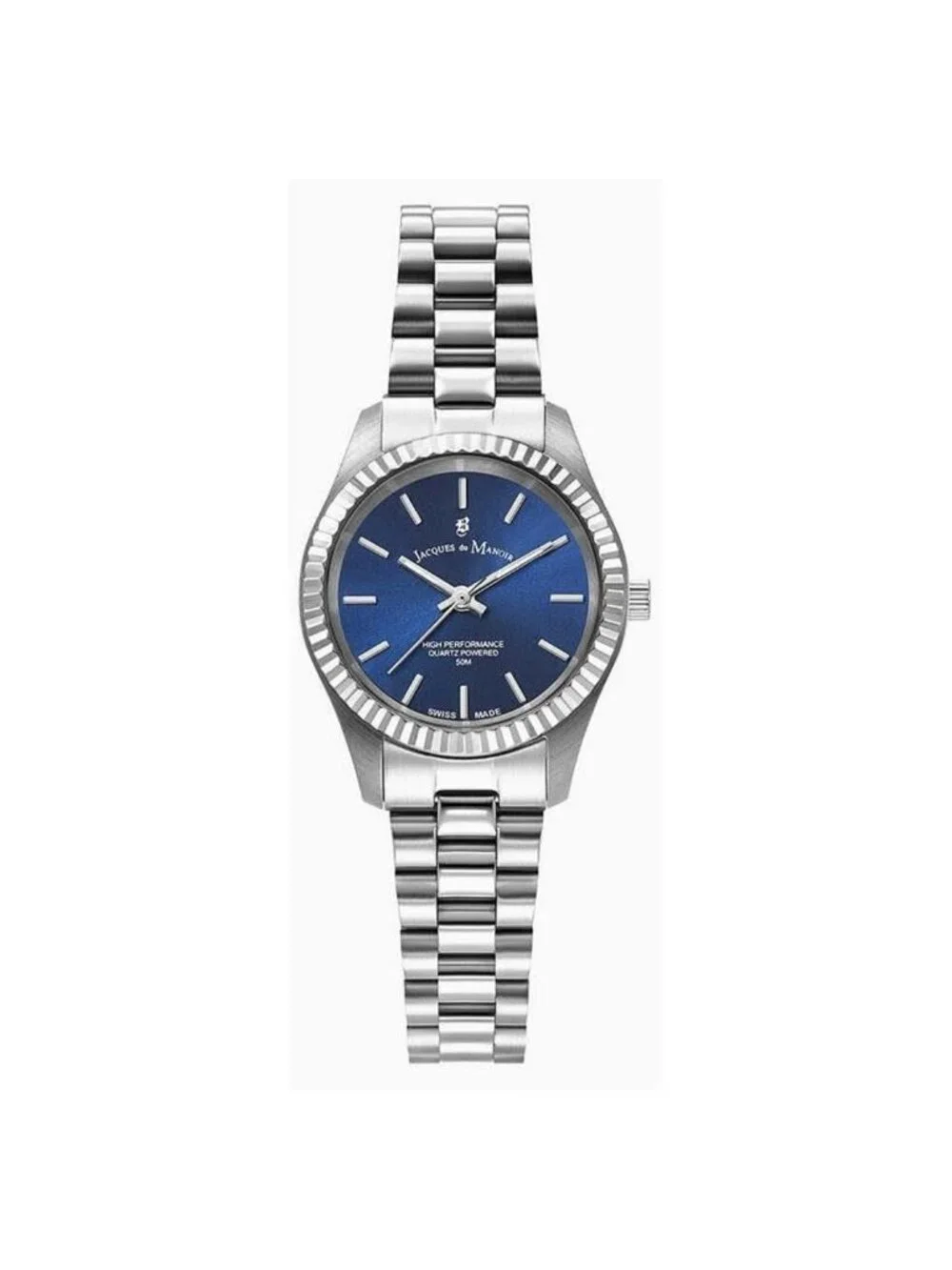 NWT Jacques Du Manoir Inspiration Prime Blue Dial Ladies Watch